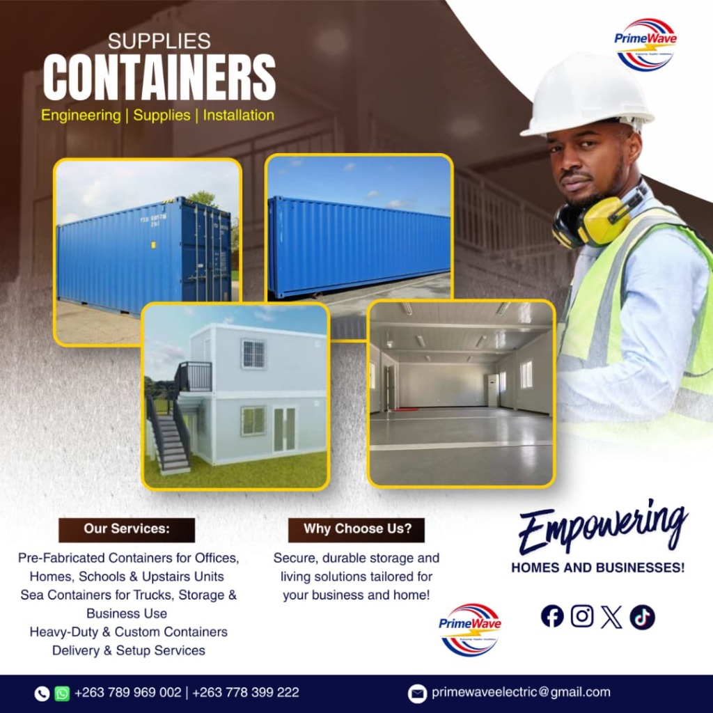 Durable Cabin Supplies Container Flyer