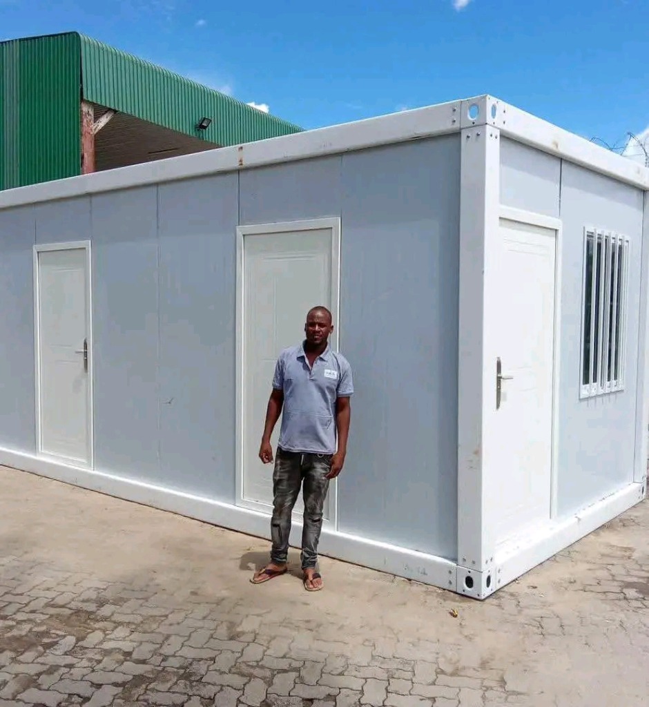 Prefabricated office setup, Harare